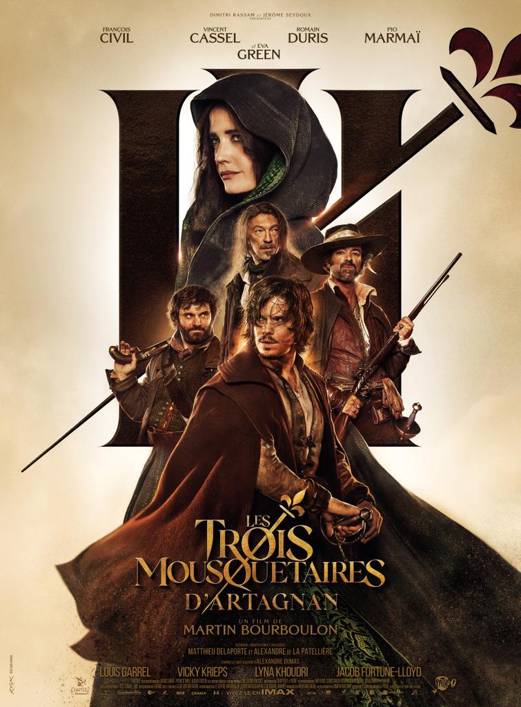 LES TROIS MOUSQUETAIRES : D’ARTAGNAN Sortie le 5 avril 2023