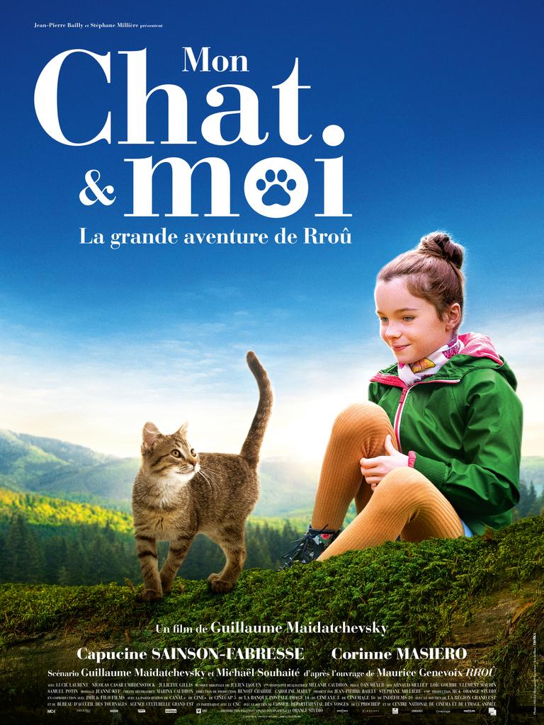 MON CHAT ET MOI, LA GRANDE AVENTURE DE RROU Sortie le 5 avril 2023